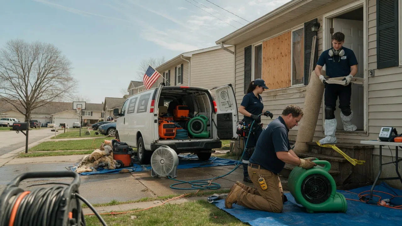 Water Damage Restoration in Wallback, WV near me